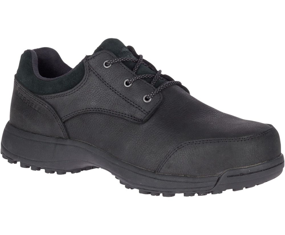 Merrell Løbesko Herre - Sutton Oxford Steel Toe - Sort - WDK103482